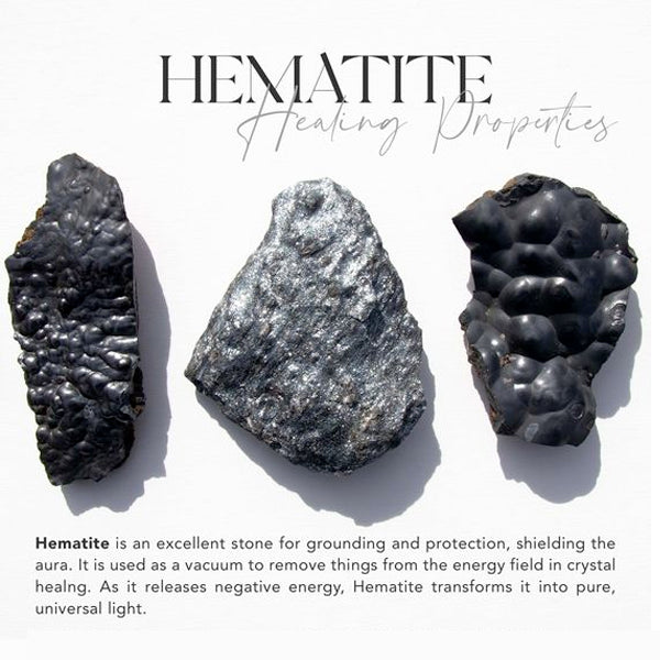 HAKUZU Hematite Threonic Bangle
