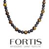 Load image into Gallery viewer, FORTIS Chalcedony Beaded Necklace